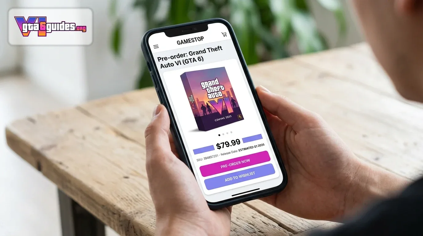 Leaked retailer listing screenshot showing GTA 6 at $80