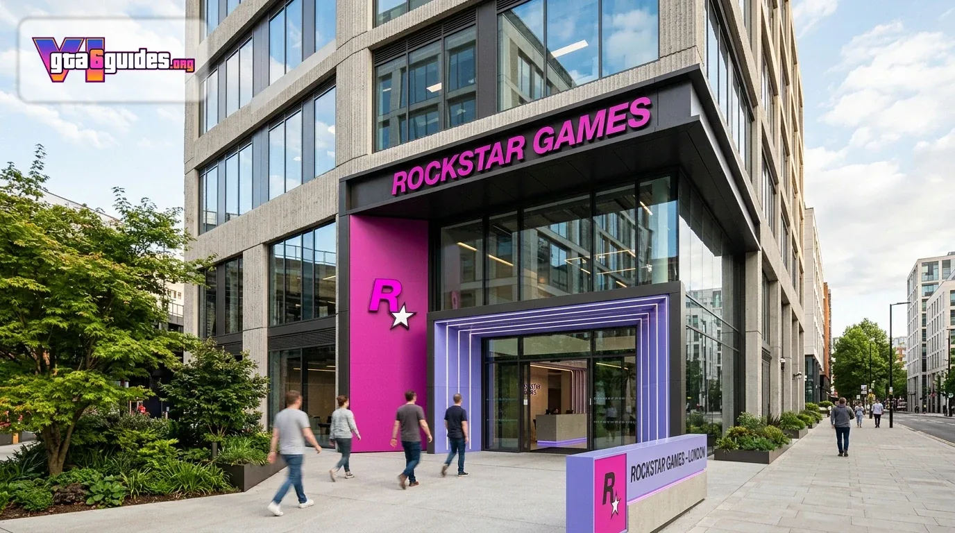 Rockstar Games office exterior