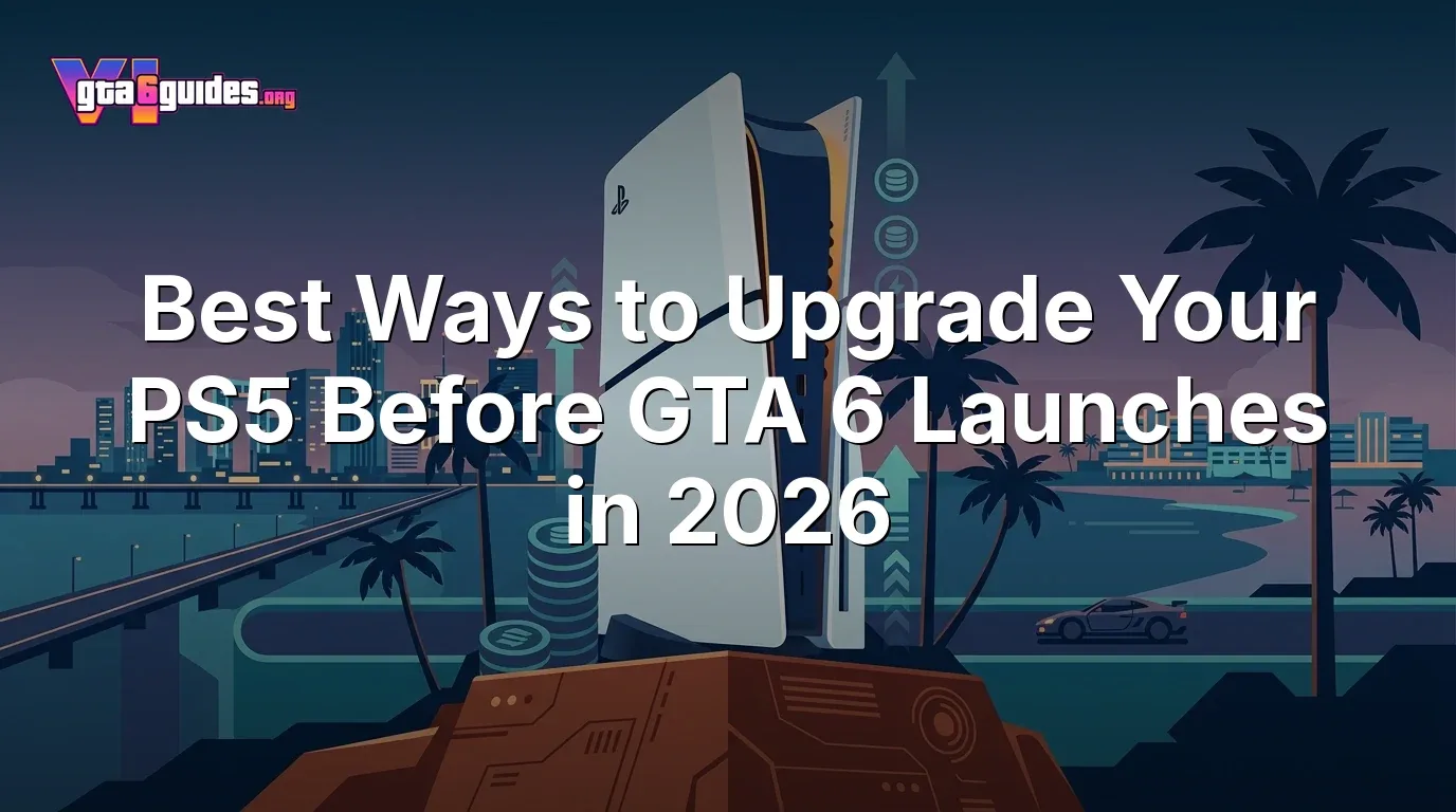 Best Ways to Upgrade Your PS5 Before GTA 6 Launches in 2026